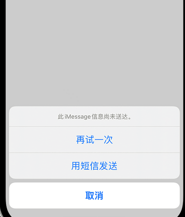 西塞山apple维修iPhone上无法正常发送iMessage信息